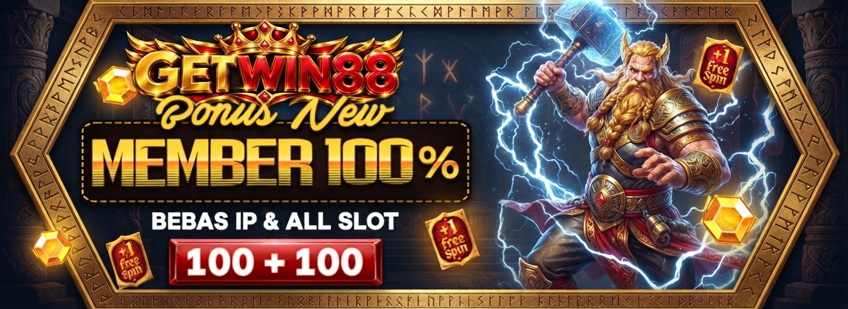 BONUS NEW MEMBER 100%