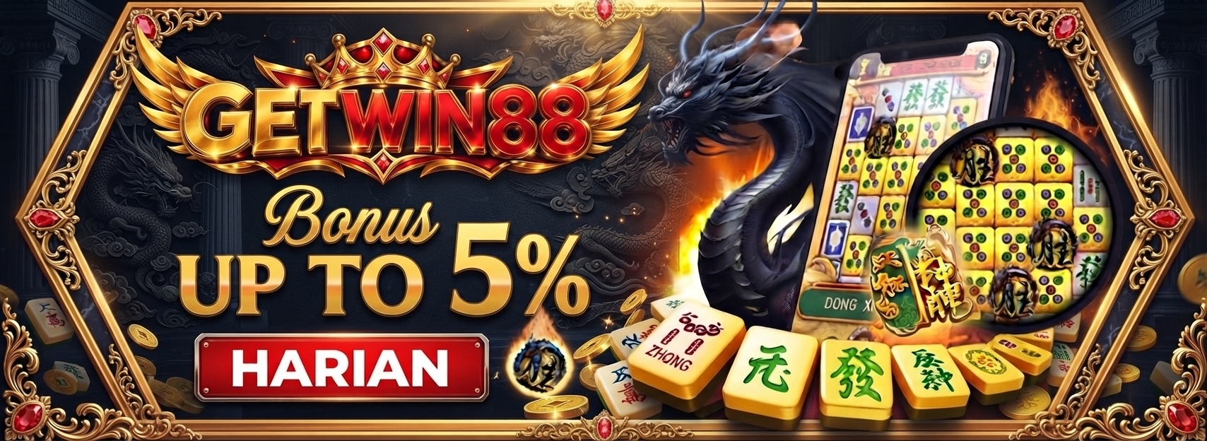 BONUS UP TO 5%